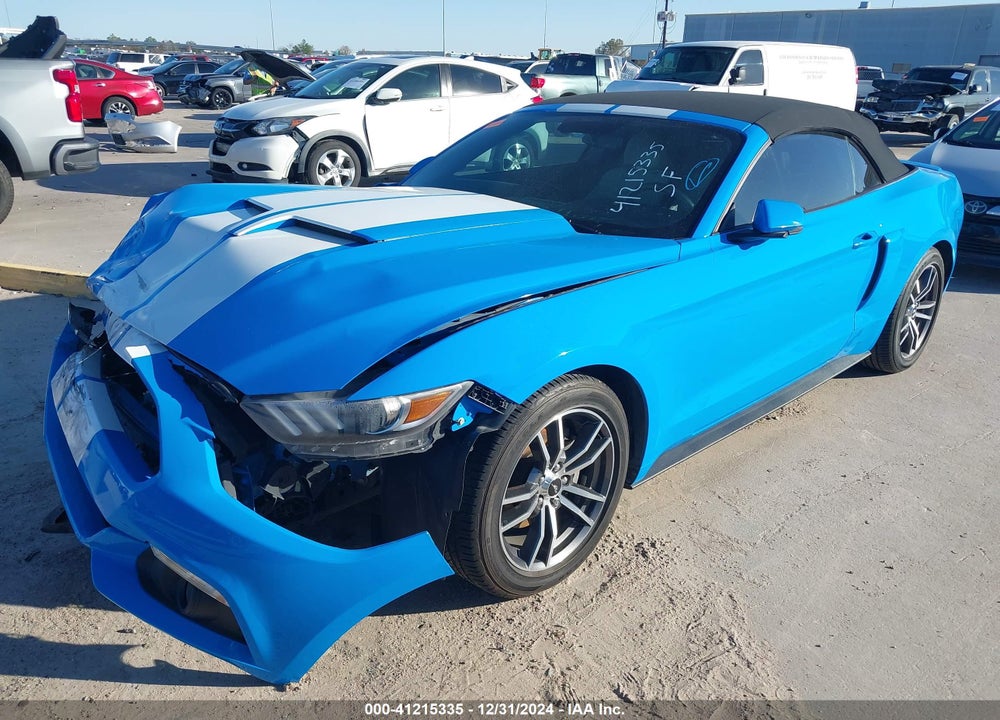2017 FORD MUSTANG ECOBOOST PREMIUM VIN: 1FATP8UH6H5235286