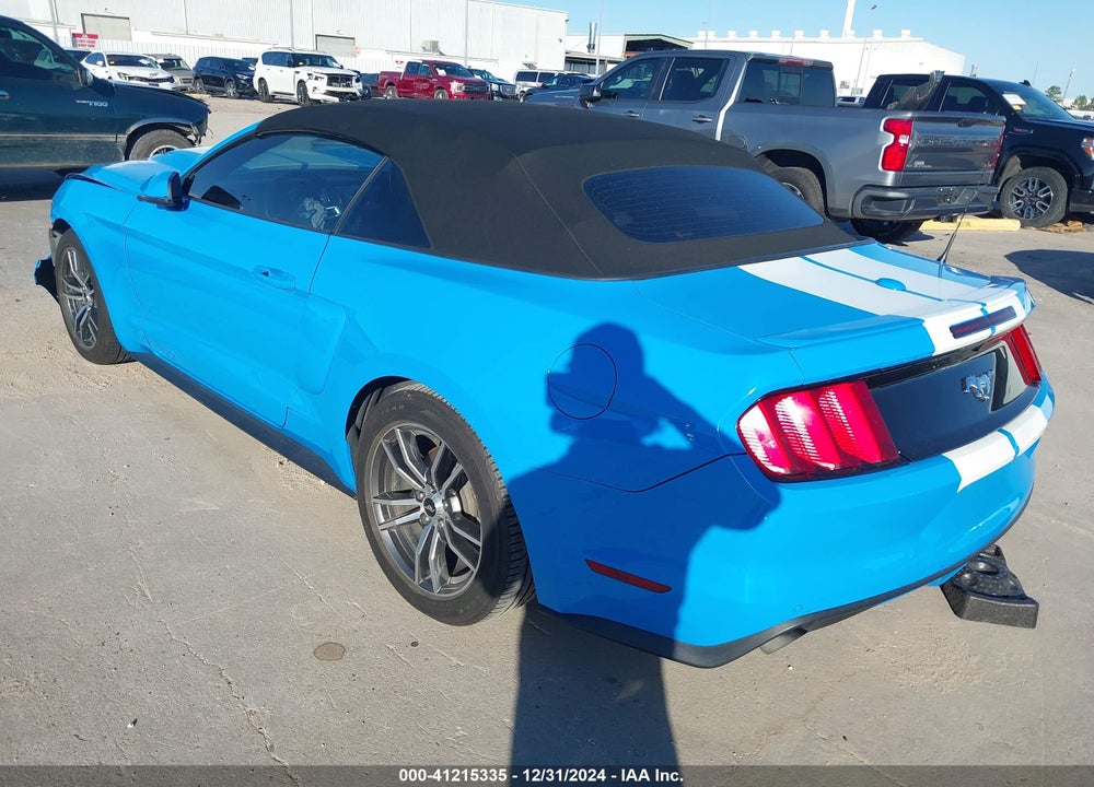 2017 FORD MUSTANG ECOBOOST PREMIUM VIN: 1FATP8UH6H5235286