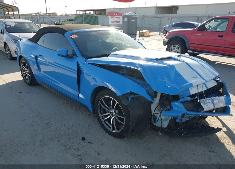 2017 FORD MUSTANG ECOBOOST PREMIUM VIN: 1FATP8UH6H5235286
