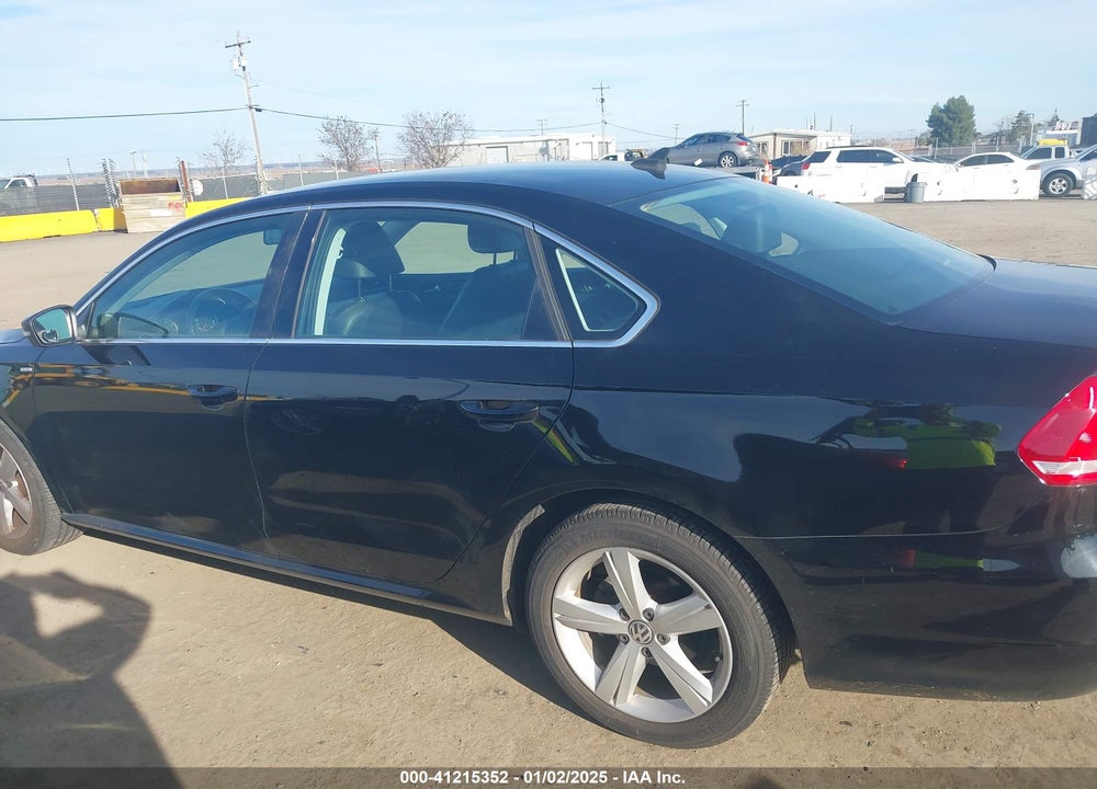 2014 VOLKSWAGEN PASSAT 1.8T WOLFSBURG EDITION VIN: 1VWAT7A39EC042666