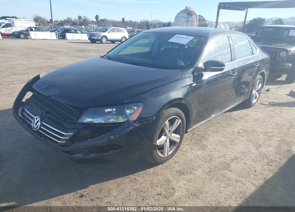 2014 VOLKSWAGEN PASSAT 1.8T WOLFSBURG EDITION VIN: 1VWAT7A39EC042666