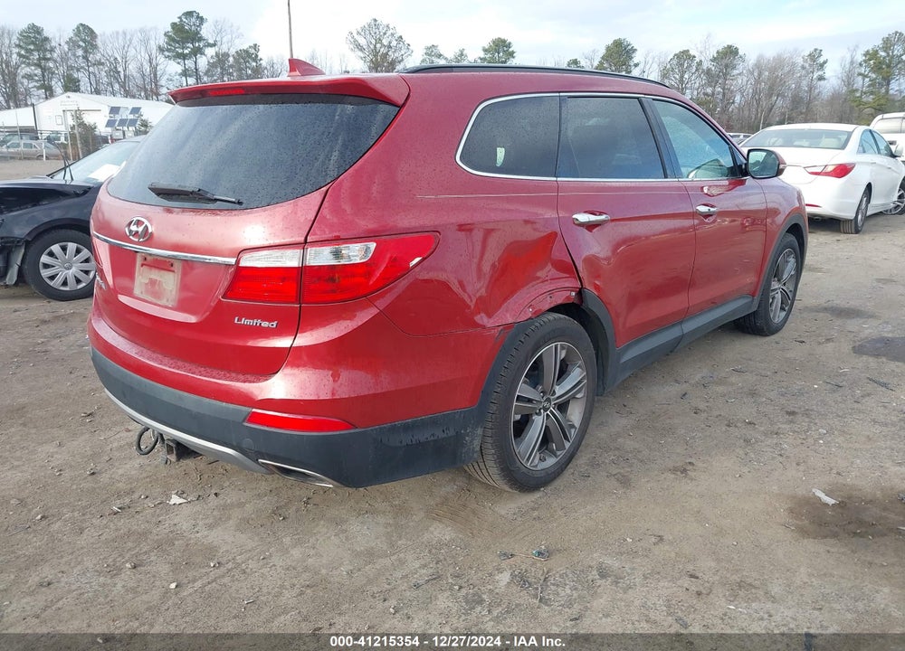 2013 HYUNDAI SANTA FE LIMITED VIN: KM8SR4HF9DU019087
