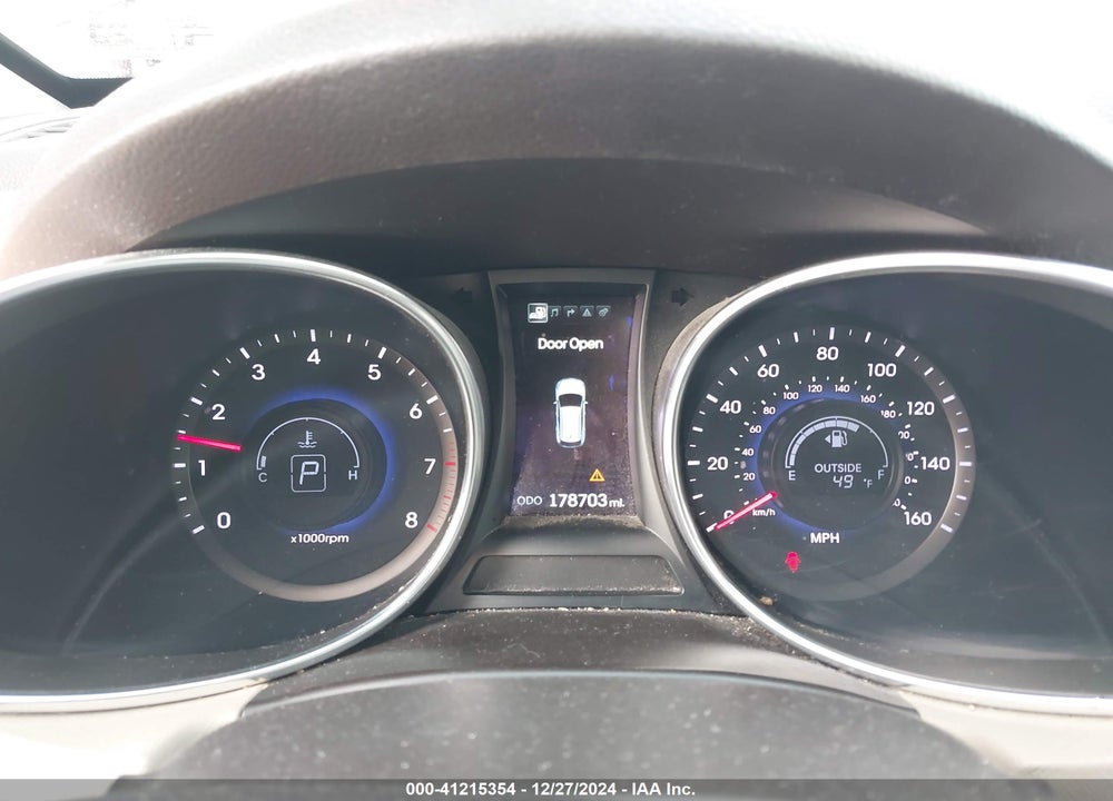 2013 HYUNDAI SANTA FE LIMITED VIN: KM8SR4HF9DU019087