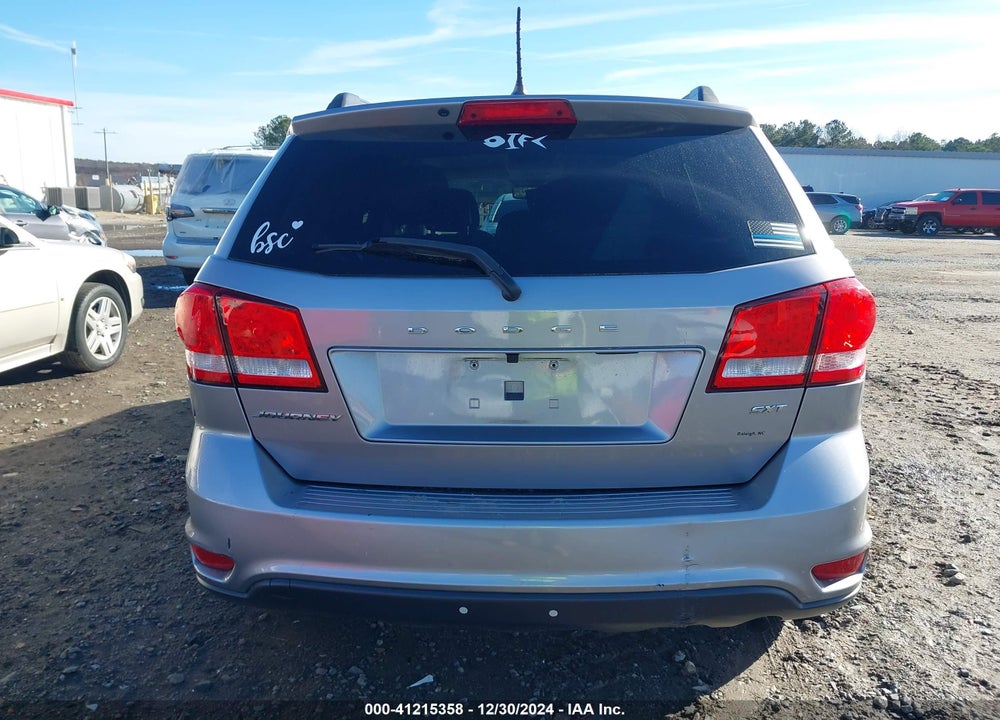 2016 DODGE JOURNEY VIN: 3C4PDCBB0GT250130