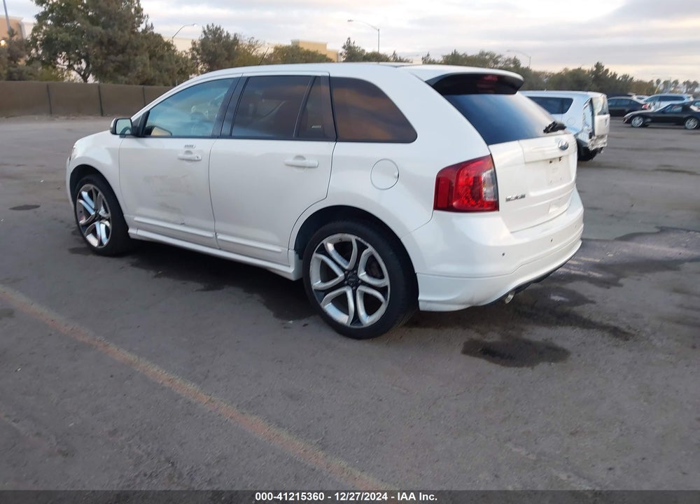 2012 FORD EDGE SPORT VIN: 2FMDK3AK1CBA41412
