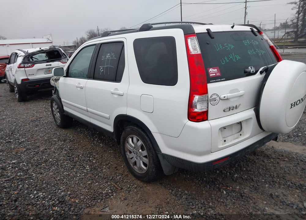 2005 HONDA CR-V SE VIN: SHSRD78995U329594