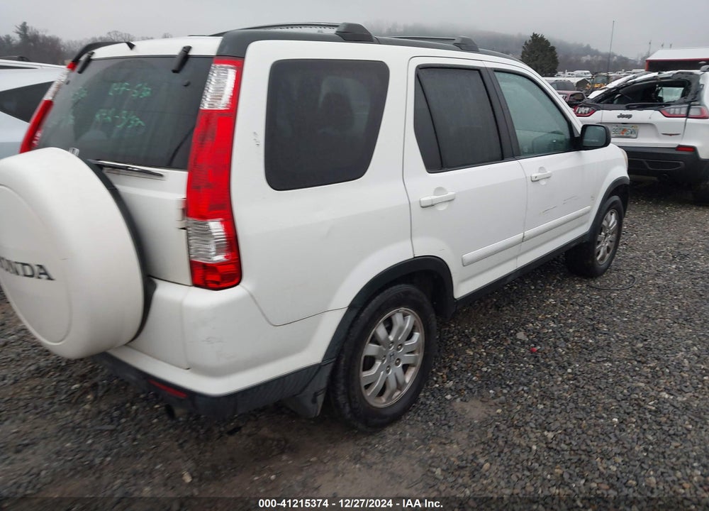 2005 HONDA CR-V SE VIN: SHSRD78995U329594