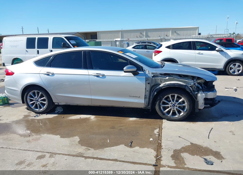 2017 FORD FUSION HYBRID VIN: 3FA6P0LU2HR380786