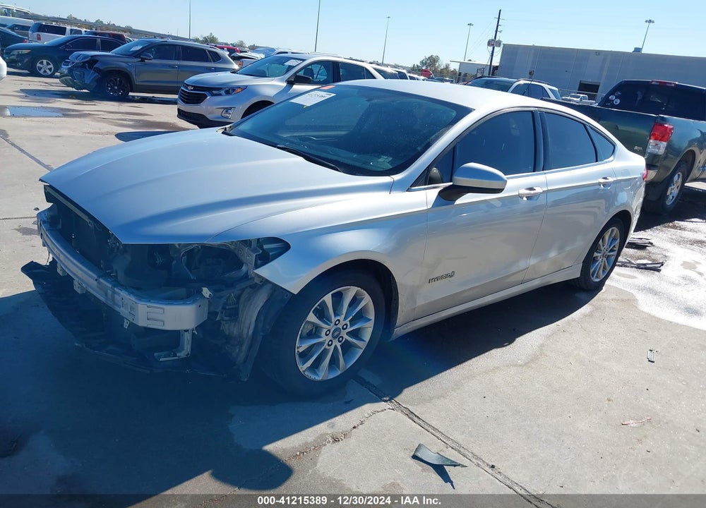 2017 FORD FUSION HYBRID VIN: 3FA6P0LU2HR380786