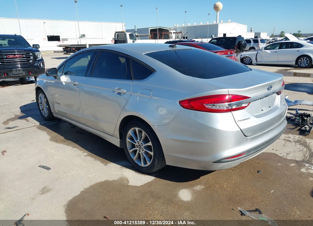 2017 FORD FUSION HYBRID VIN: 3FA6P0LU2HR380786