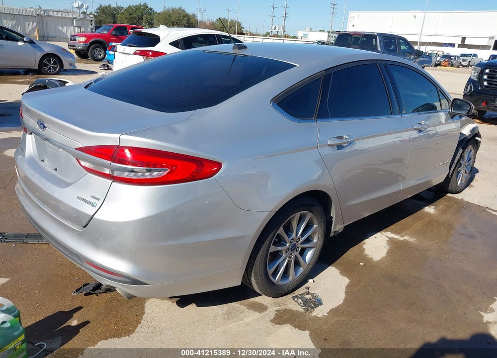 2017 FORD FUSION HYBRID VIN: 3FA6P0LU2HR380786