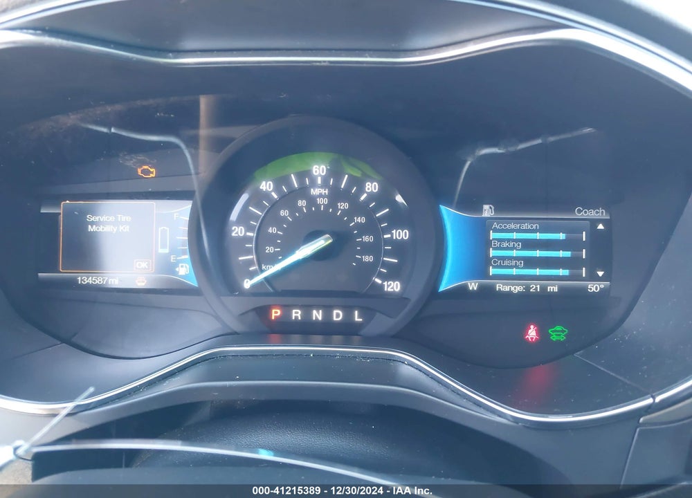 2017 FORD FUSION HYBRID VIN: 3FA6P0LU2HR380786
