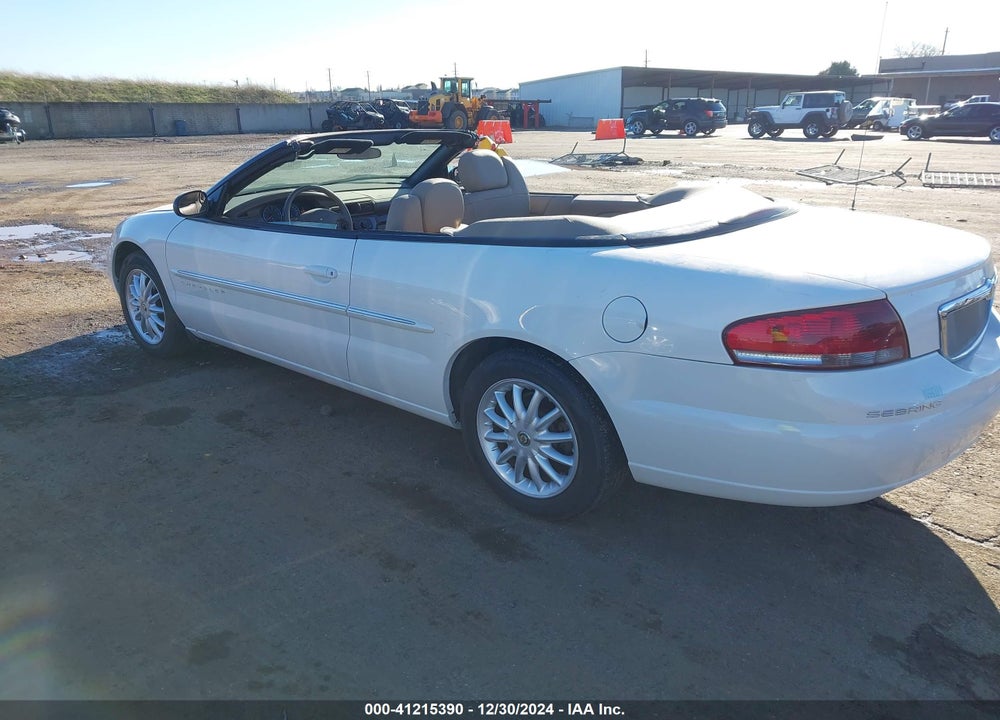 2001 CHRYSLER SEBRING LX VIN: 1C3EL45UX1N638779