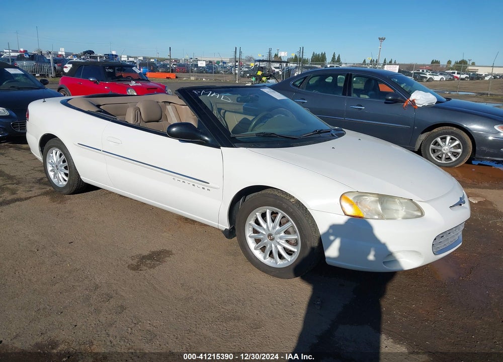 2001 CHRYSLER SEBRING LX VIN: 1C3EL45UX1N638779