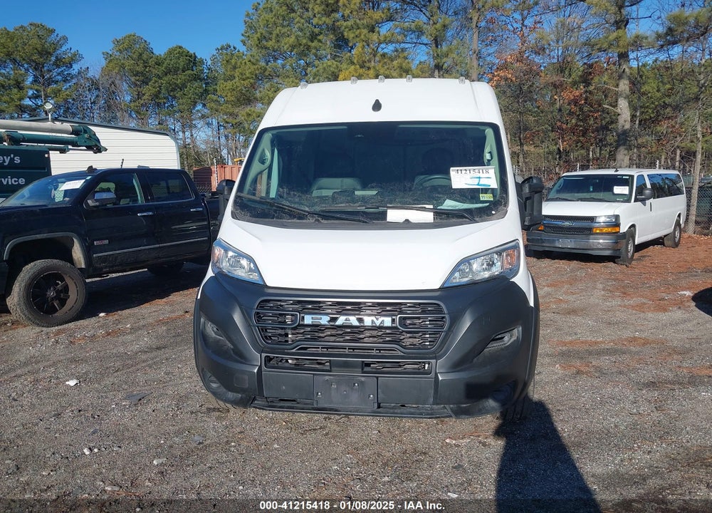 2023 RAM PROMASTER 2500 HIGH ROOF 159 WB VIN: 3C6LRVDG8PE584034