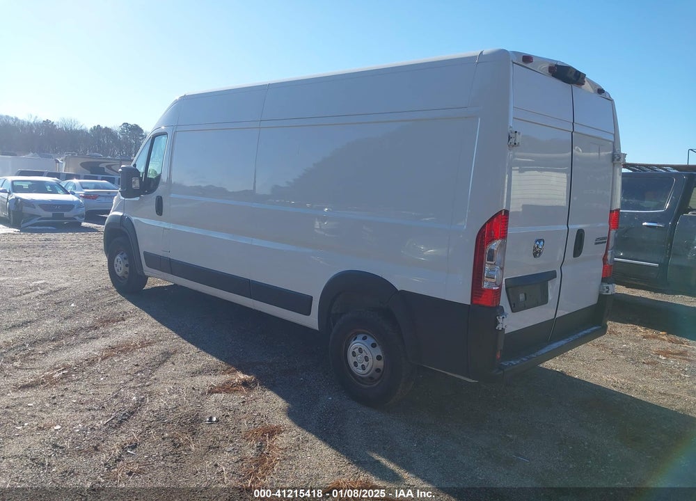 2023 RAM PROMASTER 2500 HIGH ROOF 159 WB VIN: 3C6LRVDG8PE584034