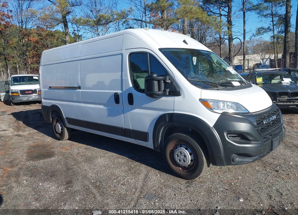 2023 RAM PROMASTER 2500 HIGH ROOF 159 WB VIN: 3C6LRVDG8PE584034