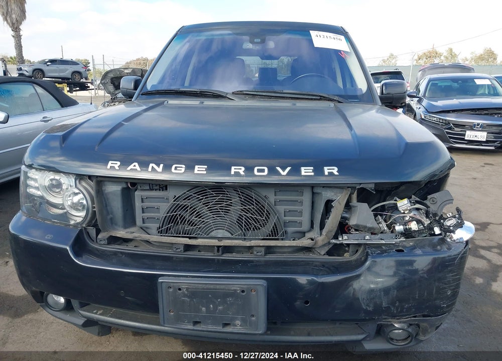 2012 LAND ROVER RANGE ROVER HSE VIN: SALMF1D4XCA360192