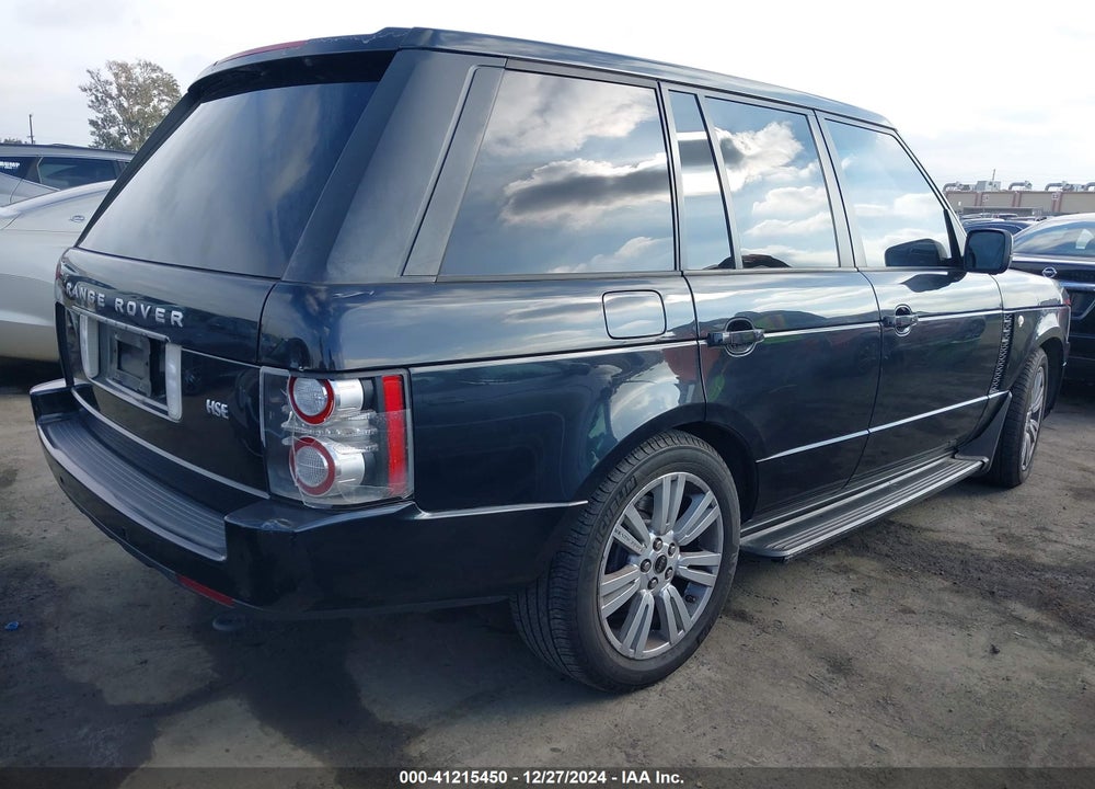 2012 LAND ROVER RANGE ROVER HSE VIN: SALMF1D4XCA360192