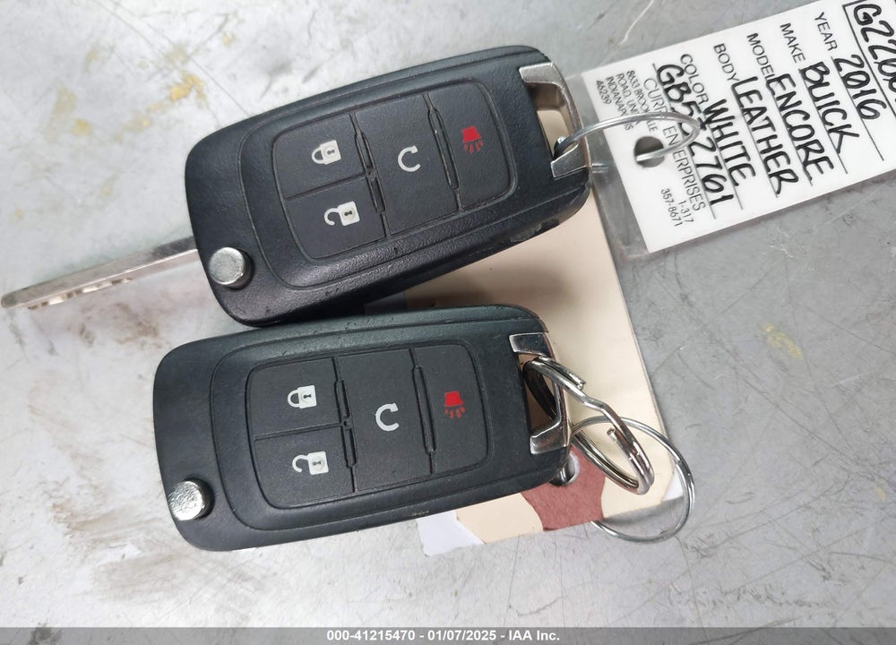2016 BUICK ENCORE LEATHER VIN: KL4CJCSB6GB532761