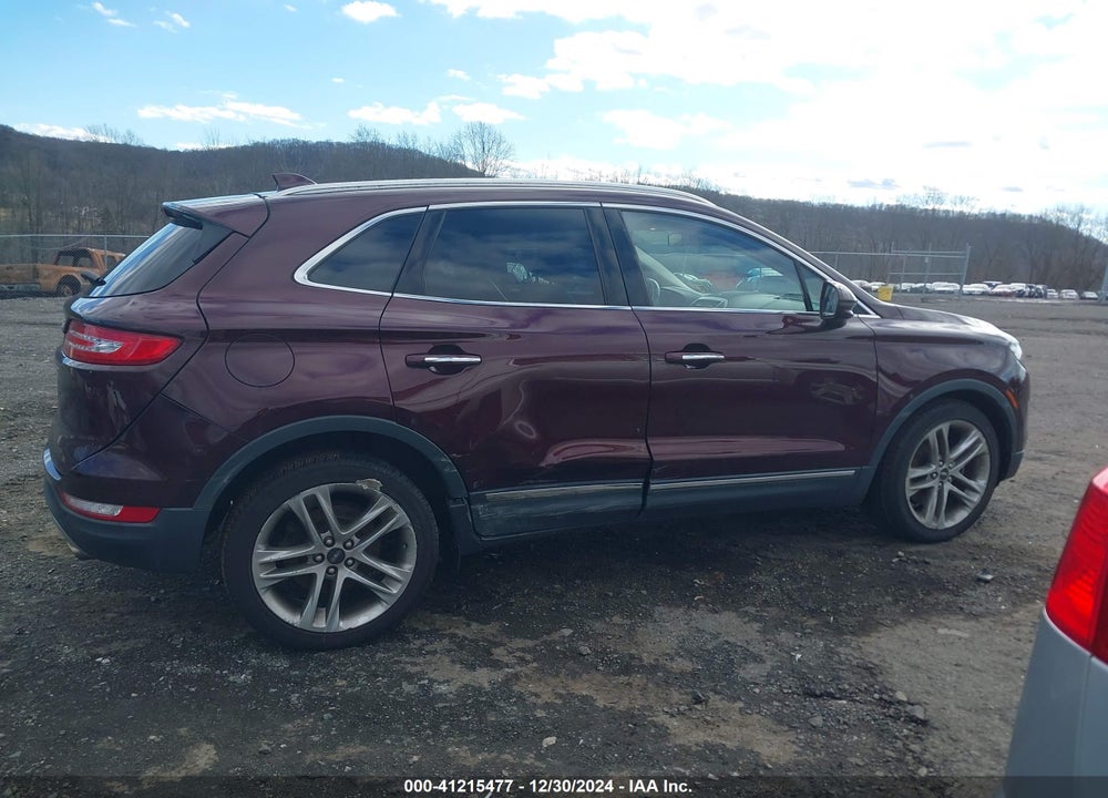 2019 LINCOLN MKC RESERVE VIN: 5LMCJ3D90KUL01456