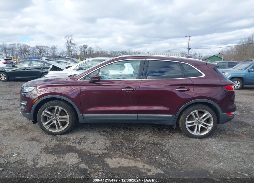 2019 LINCOLN MKC RESERVE VIN: 5LMCJ3D90KUL01456