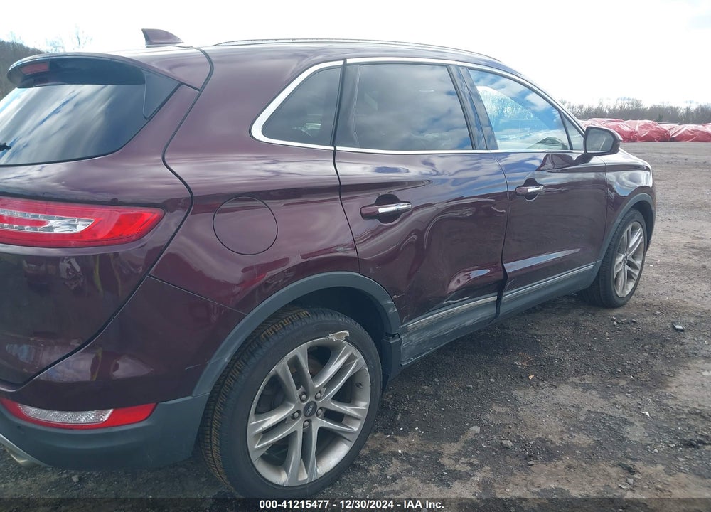 2019 LINCOLN MKC RESERVE VIN: 5LMCJ3D90KUL01456
