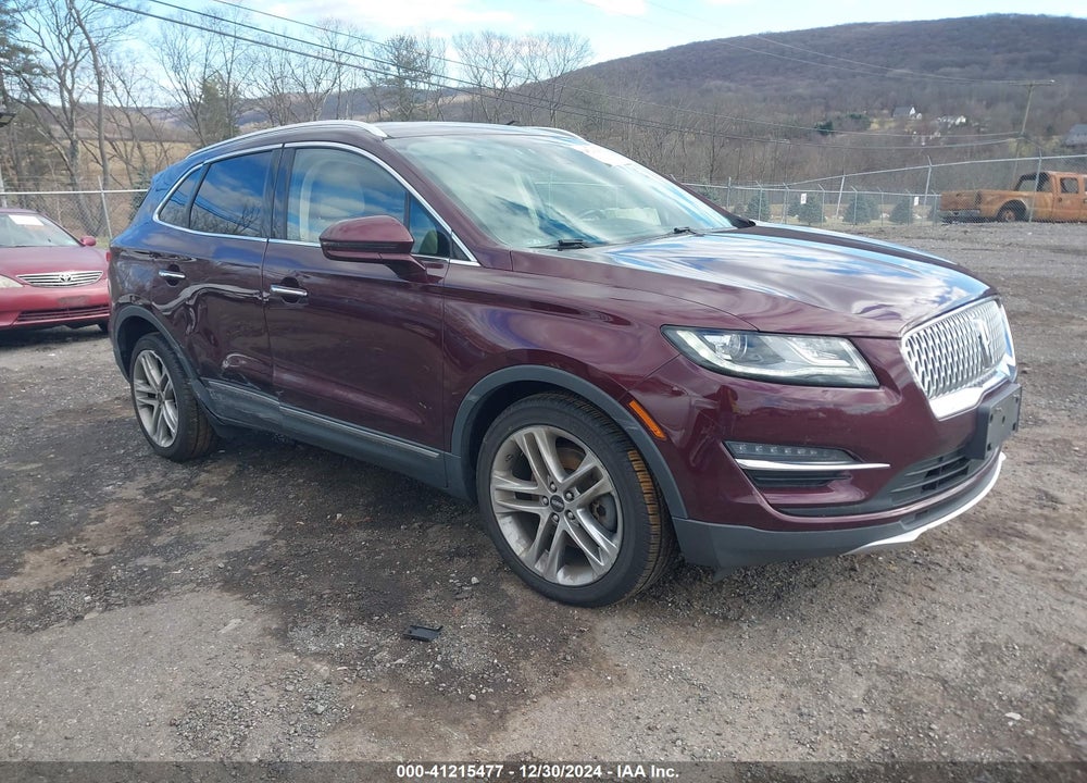 2019 LINCOLN MKC RESERVE VIN: 5LMCJ3D90KUL01456
