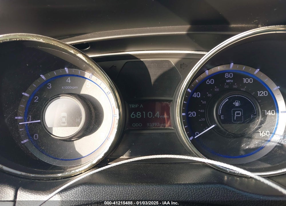2011 HYUNDAI SONATA VIN: 5NPEB4AC4BH244272