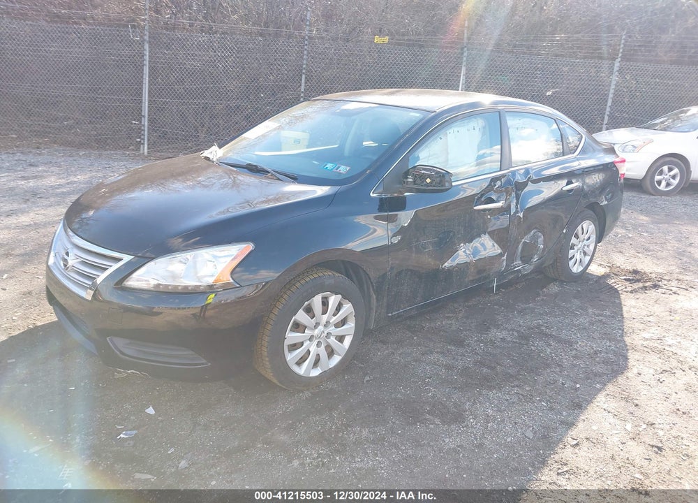 2013 NISSAN SENTRA S VIN: 3N1AB7AP8DL745562