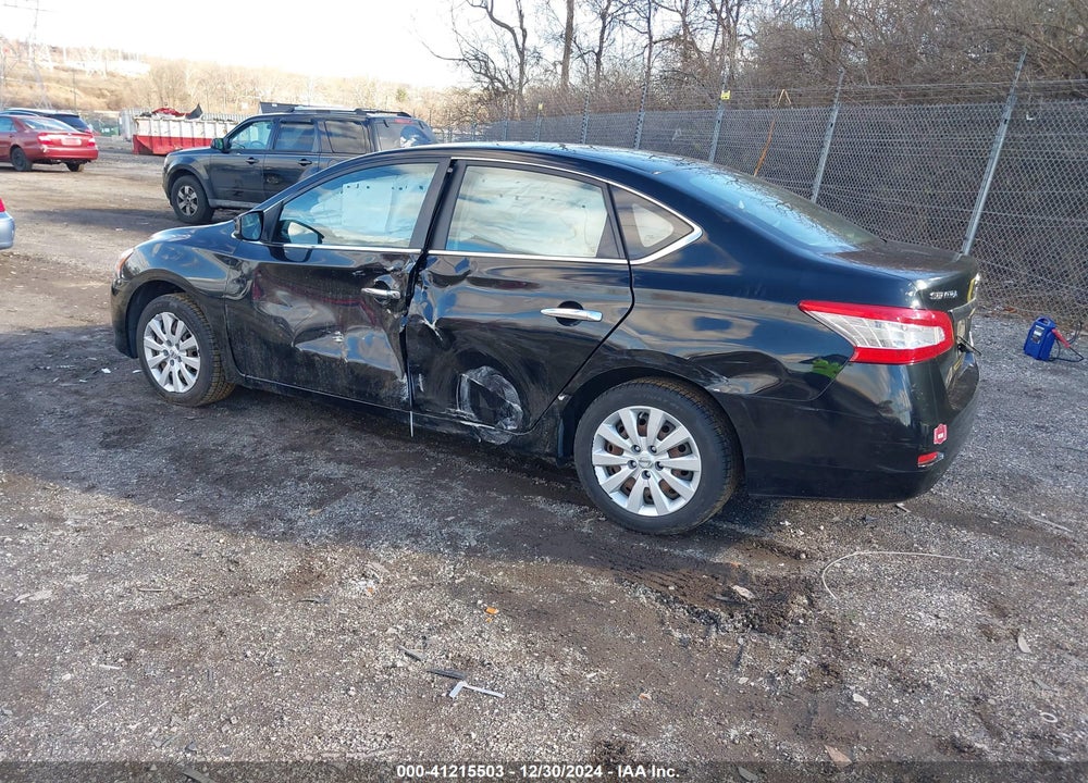 2013 NISSAN SENTRA S VIN: 3N1AB7AP8DL745562