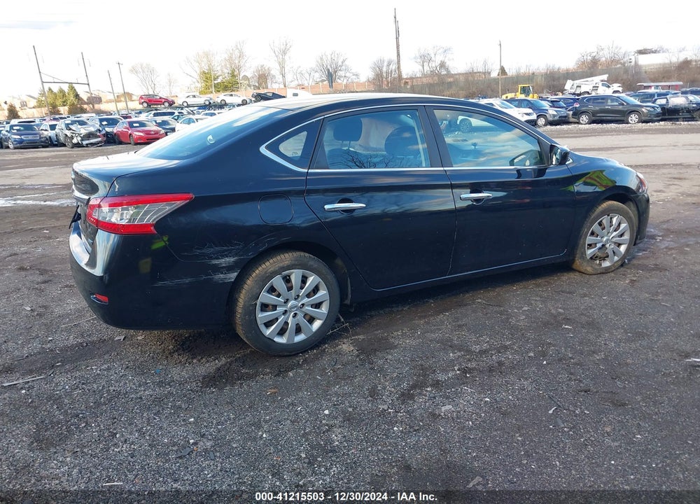 2013 NISSAN SENTRA S VIN: 3N1AB7AP8DL745562