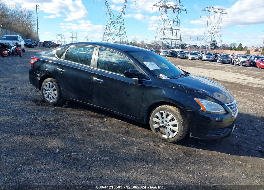 2013 NISSAN SENTRA S VIN: 3N1AB7AP8DL745562