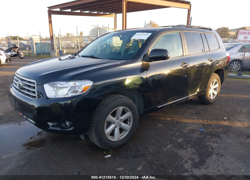 2010 TOYOTA HIGHLANDER SE VIN: 5TDKK3EH5AS021492