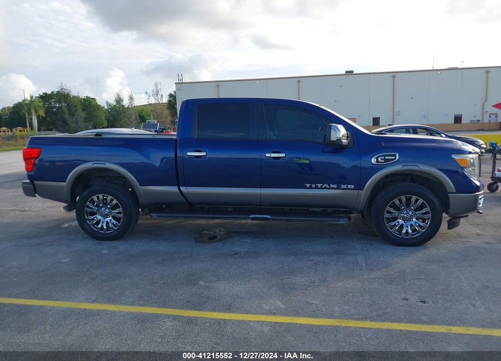 2016 NISSAN TITAN XD PLATINUM RESERVE DIESEL VIN: 1N6BA1F49GN502943