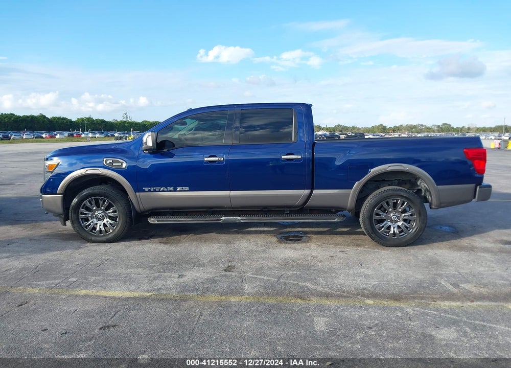 2016 NISSAN TITAN XD PLATINUM RESERVE DIESEL VIN: 1N6BA1F49GN502943