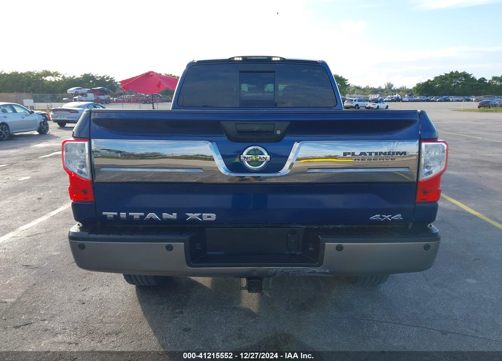 2016 NISSAN TITAN XD PLATINUM RESERVE DIESEL VIN: 1N6BA1F49GN502943