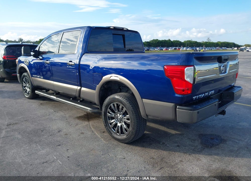 2016 NISSAN TITAN XD PLATINUM RESERVE DIESEL VIN: 1N6BA1F49GN502943