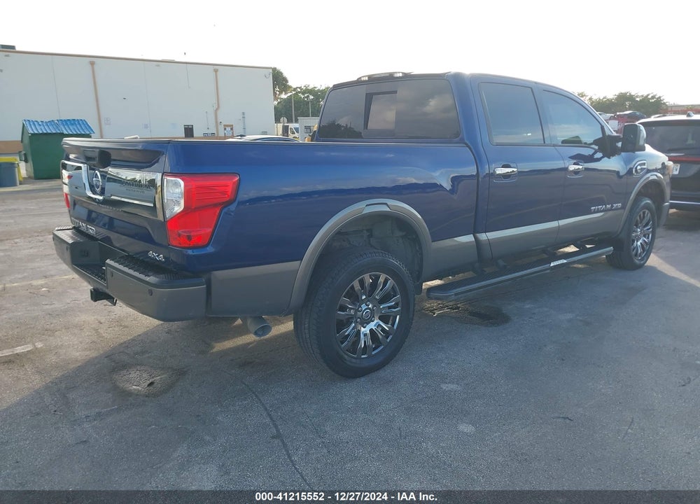 2016 NISSAN TITAN XD PLATINUM RESERVE DIESEL VIN: 1N6BA1F49GN502943