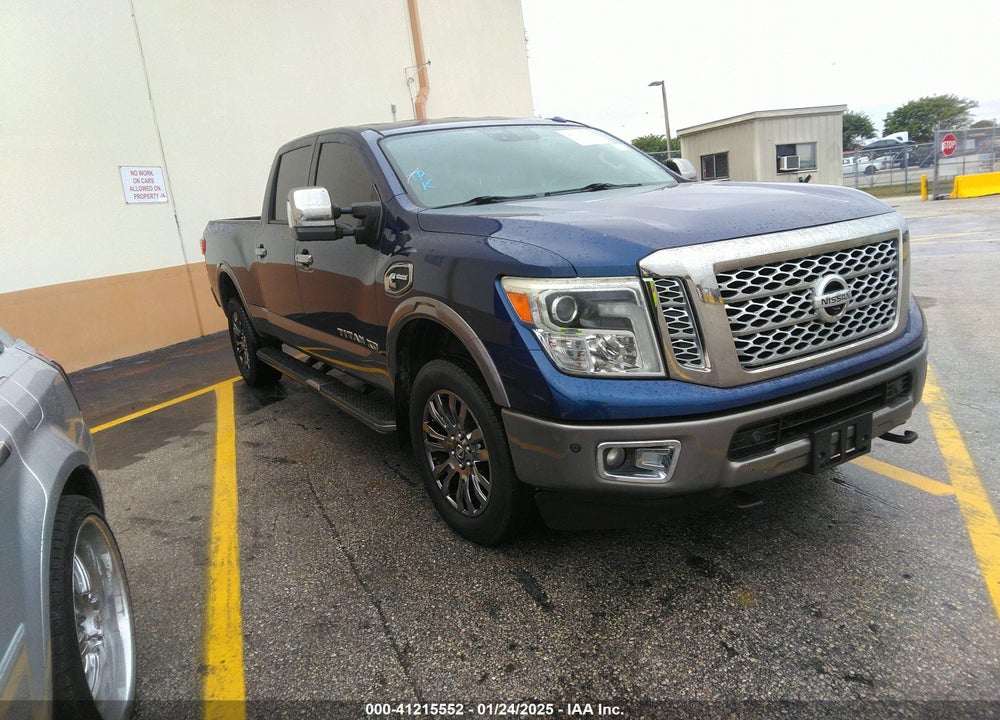 2016 NISSAN TITAN XD PLATINUM RESERVE DIESEL VIN: 1N6BA1F49GN502943