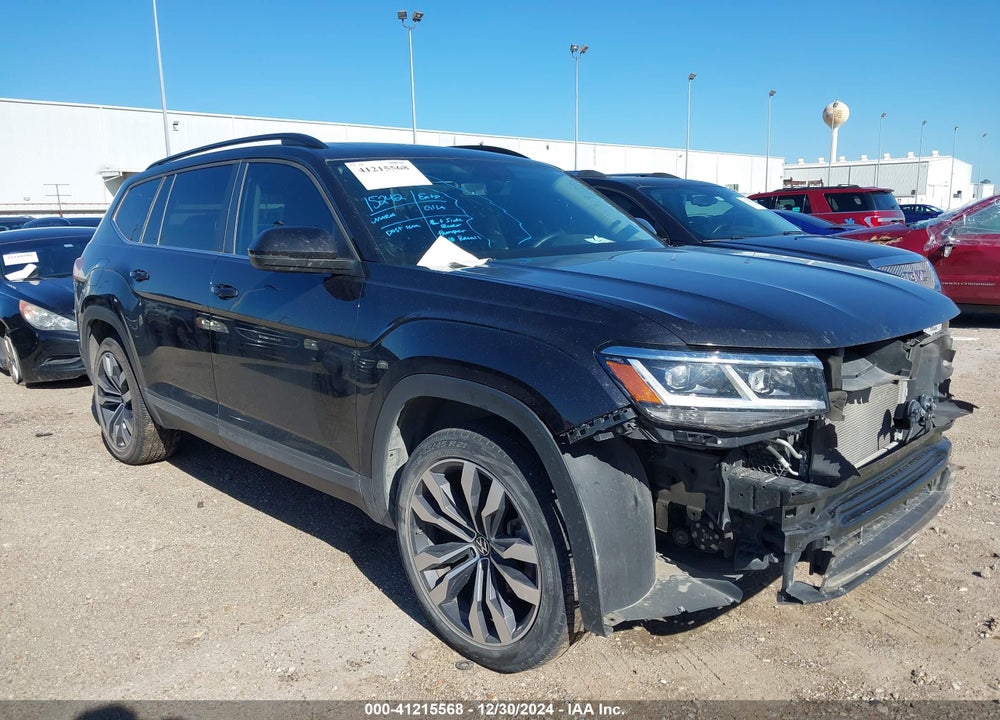 2022 VOLKSWAGEN ATLAS 3.6L V6 SE W/TECHNOLOGY VIN: 1V2KR2CA4NC557772