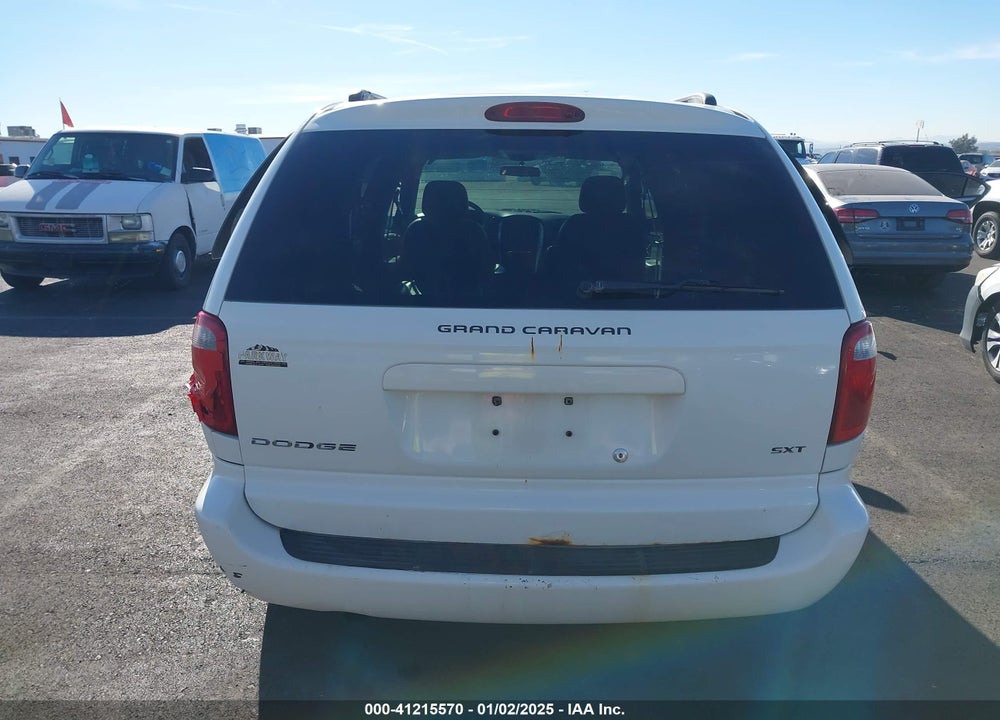 2007 DODGE GRAND CARAVAN VIN: 2D4GP44L87R344894