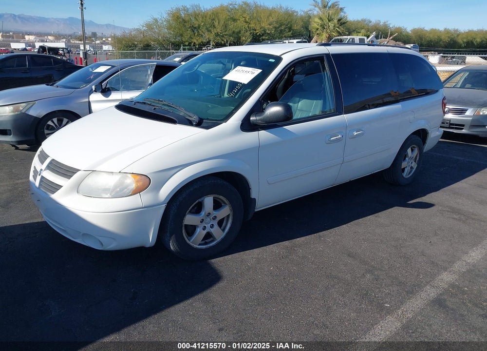 2007 DODGE GRAND CARAVAN VIN: 2D4GP44L87R344894