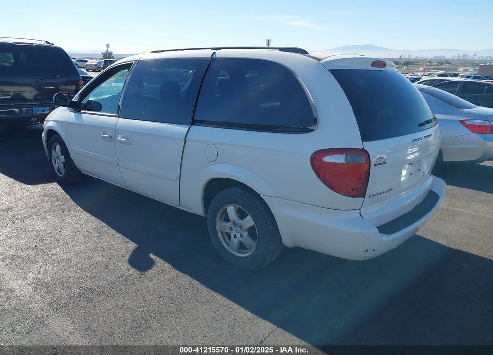 2007 DODGE GRAND CARAVAN VIN: 2D4GP44L87R344894