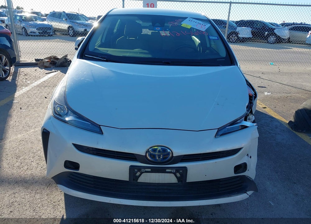 2020 TOYOTA PRIUS VIN: JTDKARFU1L3112233