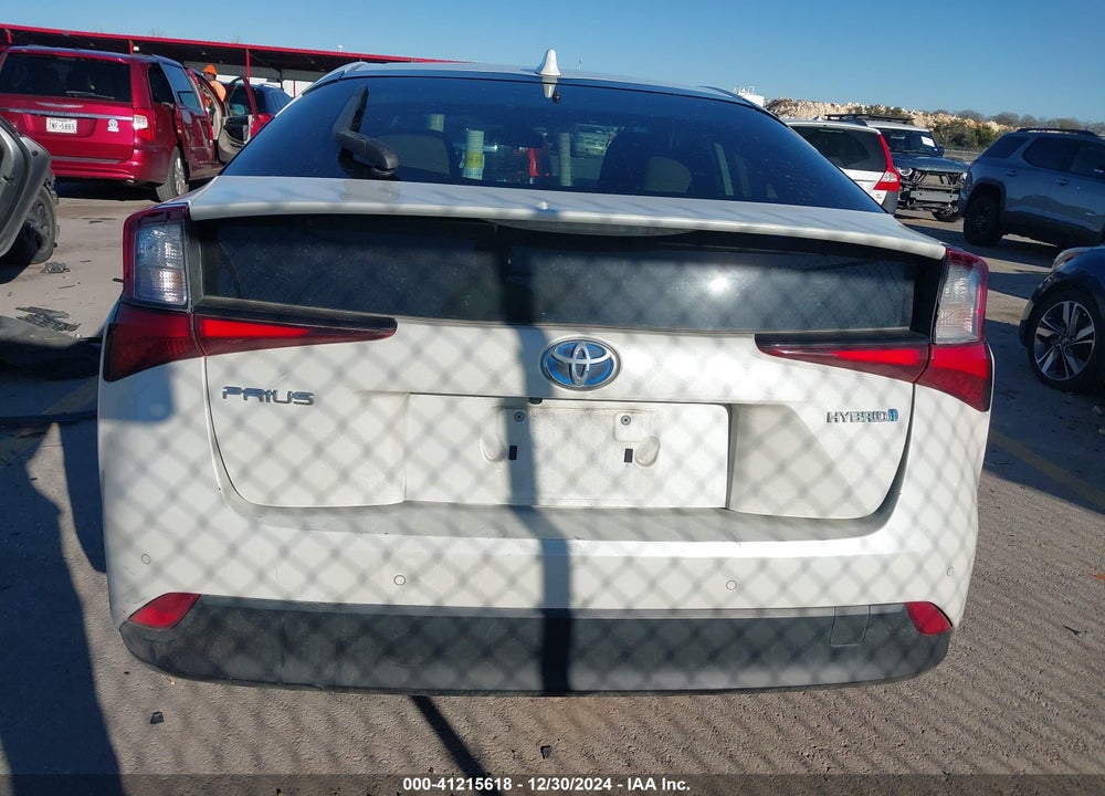 2020 TOYOTA PRIUS VIN: JTDKARFU1L3112233