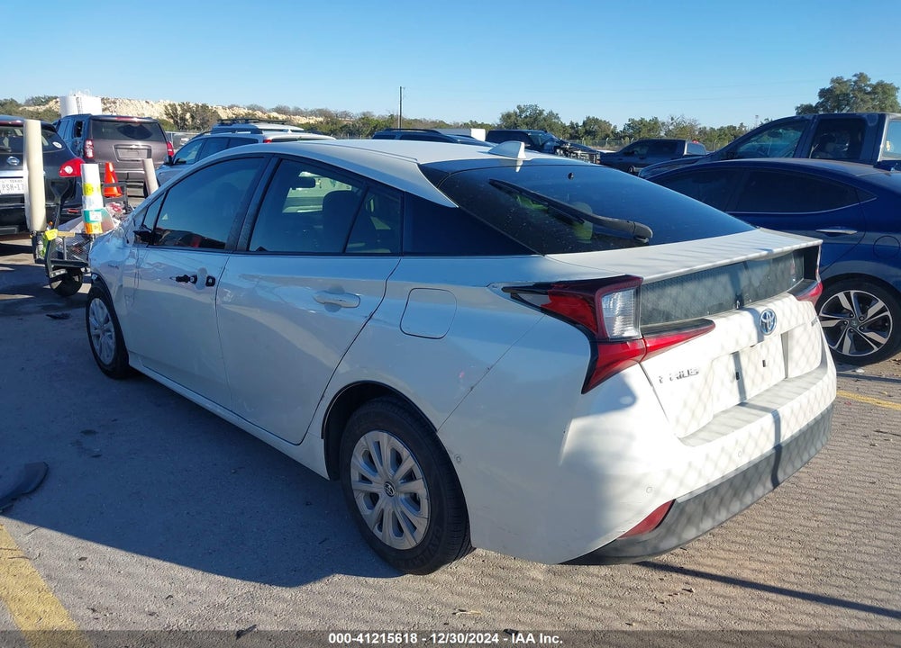2020 TOYOTA PRIUS VIN: JTDKARFU1L3112233