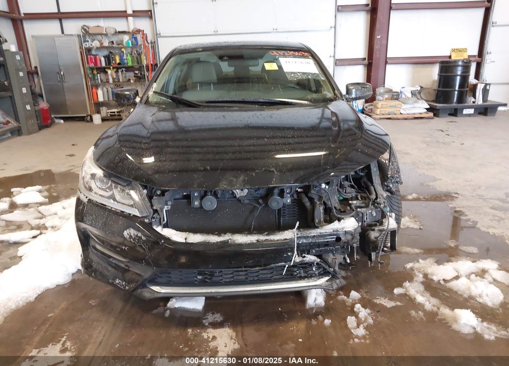 2017 HONDA ACCORD HYBRID EXL VIN: JHMCR6F51HC016354