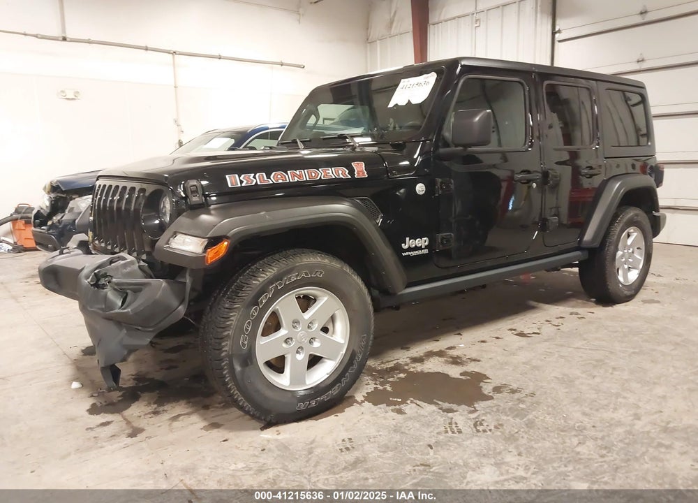 2021 JEEP WRANGLER UNLIMITED ISLANDER 4X4 VIN: 1C4HJXDNXMW581587