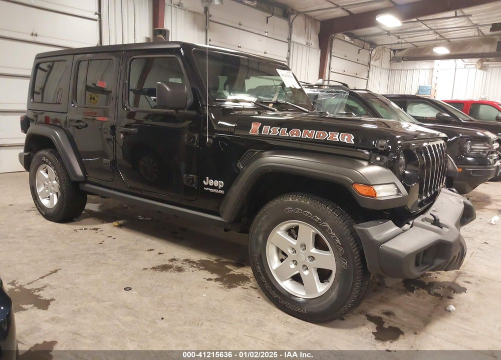 2021 JEEP WRANGLER UNLIMITED ISLANDER 4X4 VIN: 1C4HJXDNXMW581587